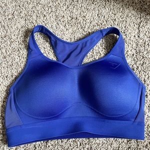 Gymshark Lightweight high support sport bra size medium Blue